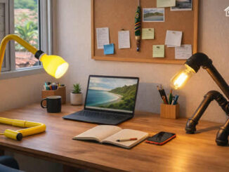 Luminária com Canos PVC