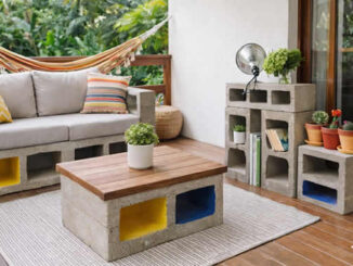 Decoração com Blocos de Concreto