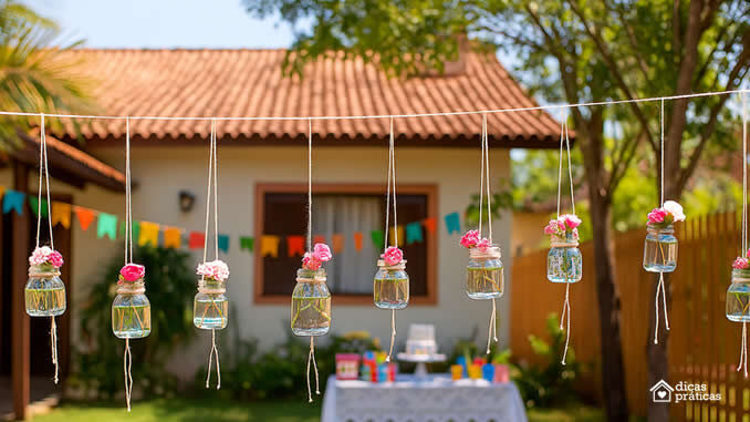 Decoração com Vidrinhos para fazer em casa