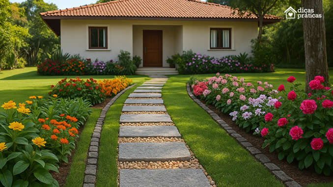 Lindo Caminho para Jardim