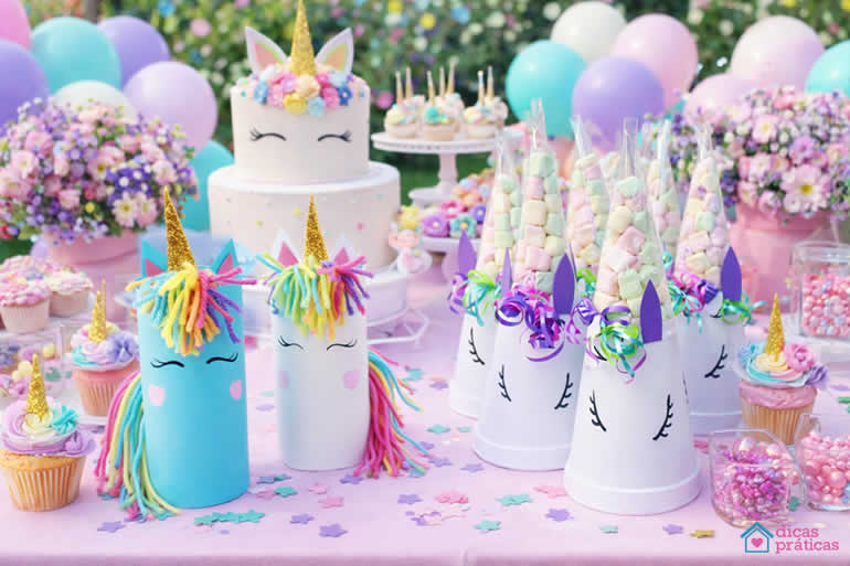 Lembrancinhas de Unicórnio