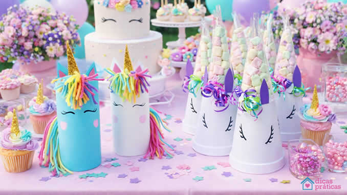 Lembrancinhas de Unicórnio