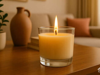 Decoração com Vela Artesanal