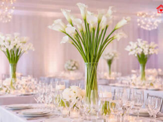 Decoração com Flores Copos de Leite