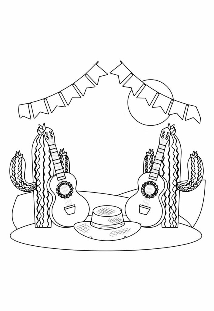 Desenhos de Bandeirinhas