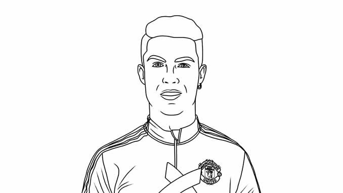 Desenhos de Cristiano Ronaldo