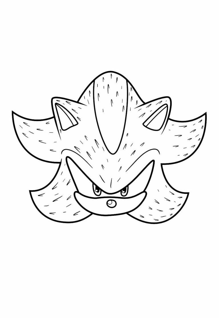Desenhos de Shadow the Hedgehog para Imprimir e Pintar - Dicas Práticas