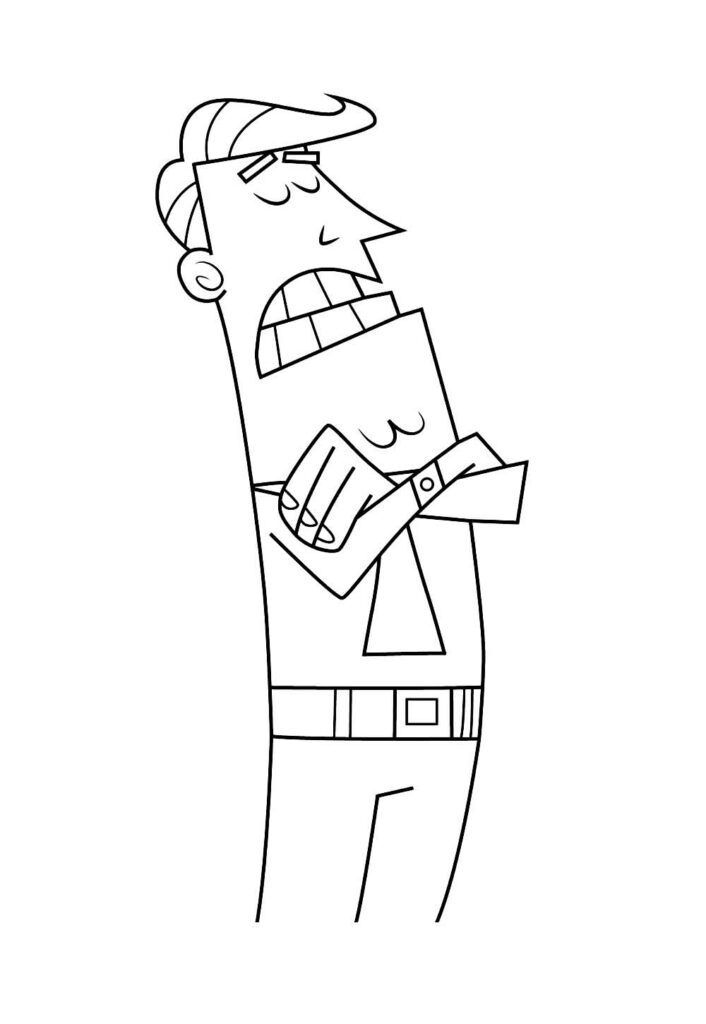 Desenhos dos Padrinhos Mágicos para imprimir