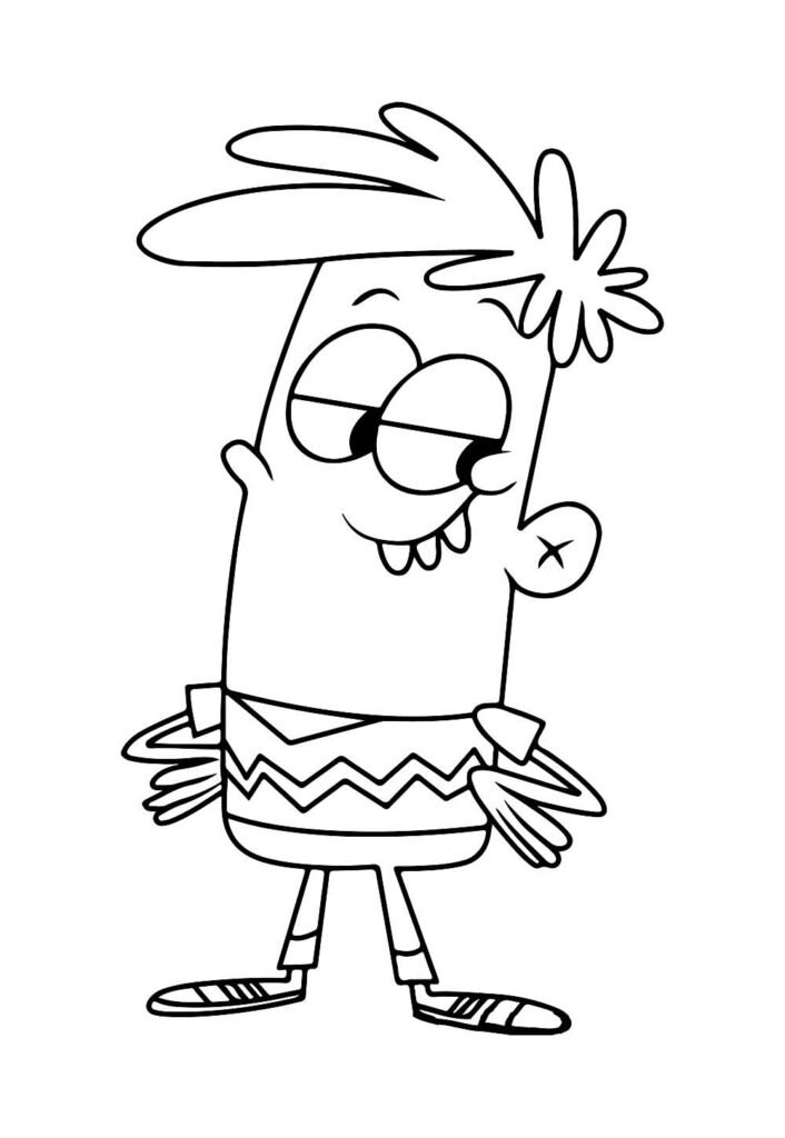 Desenhos dos Padrinhos Mágicos para colorir