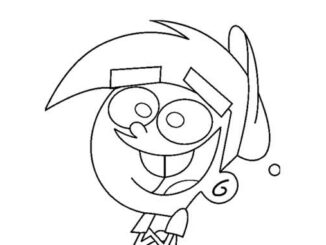 Desenhos dos Padrinhos Mágicos para colorir