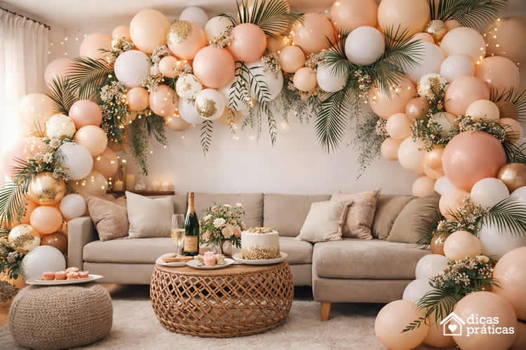 Decoração com Balões