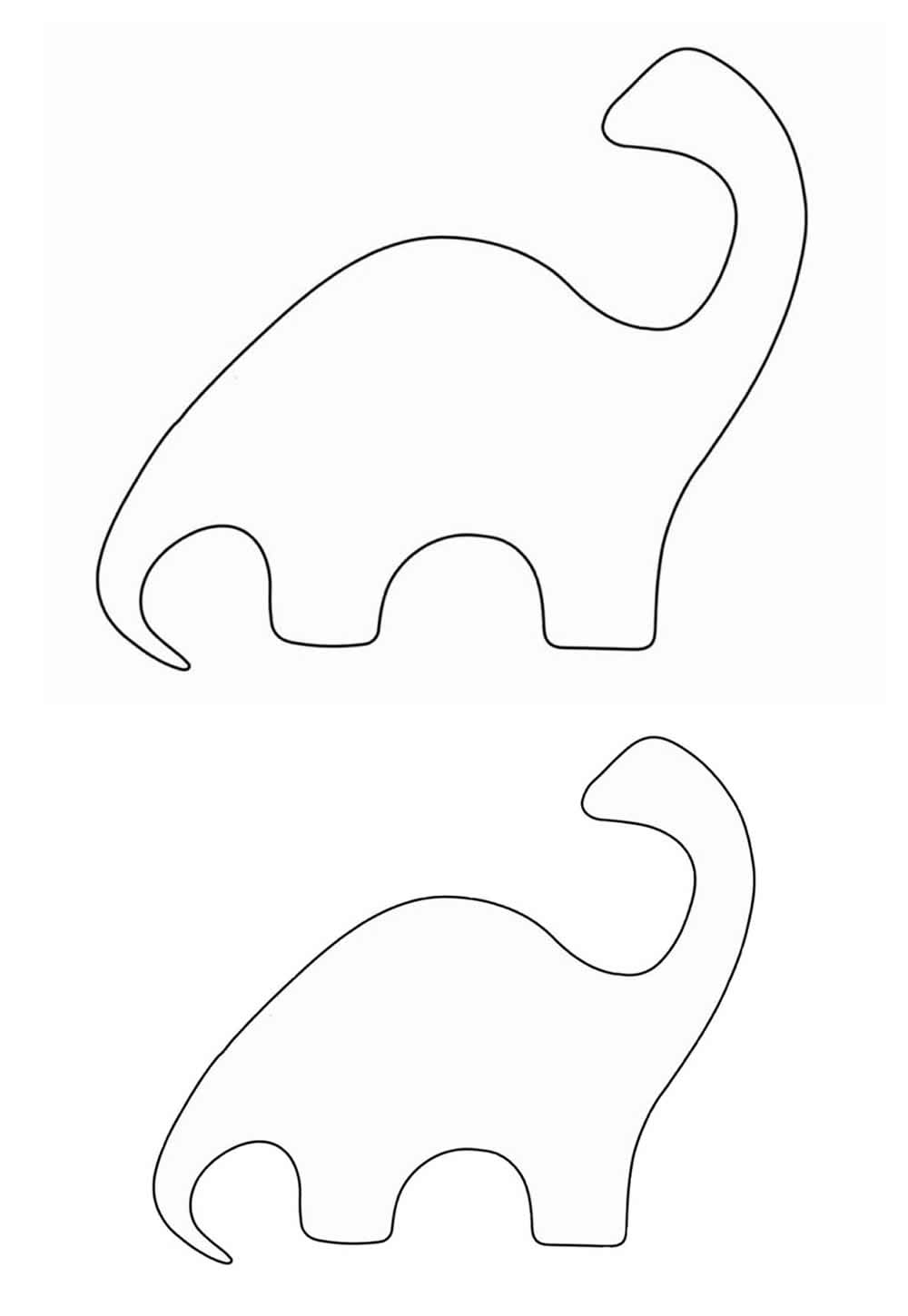 Moldes de Dinossauro: 30 Modelos para Imprimir - Dicas Práticas