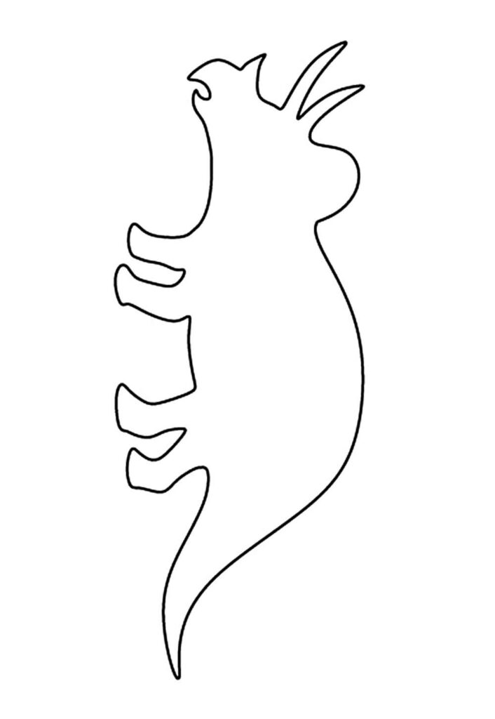 Moldes de Dinossauros para enfeites