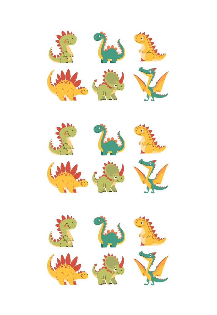 Moldes de Dinossauros