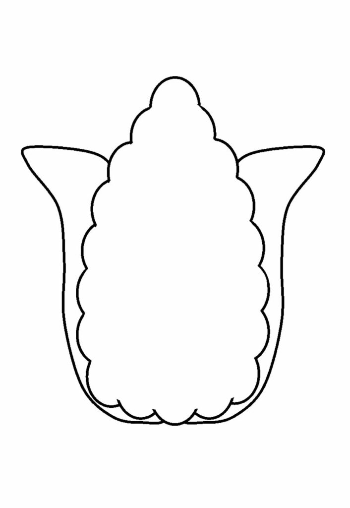 Molde de MIlho para Festa Junina