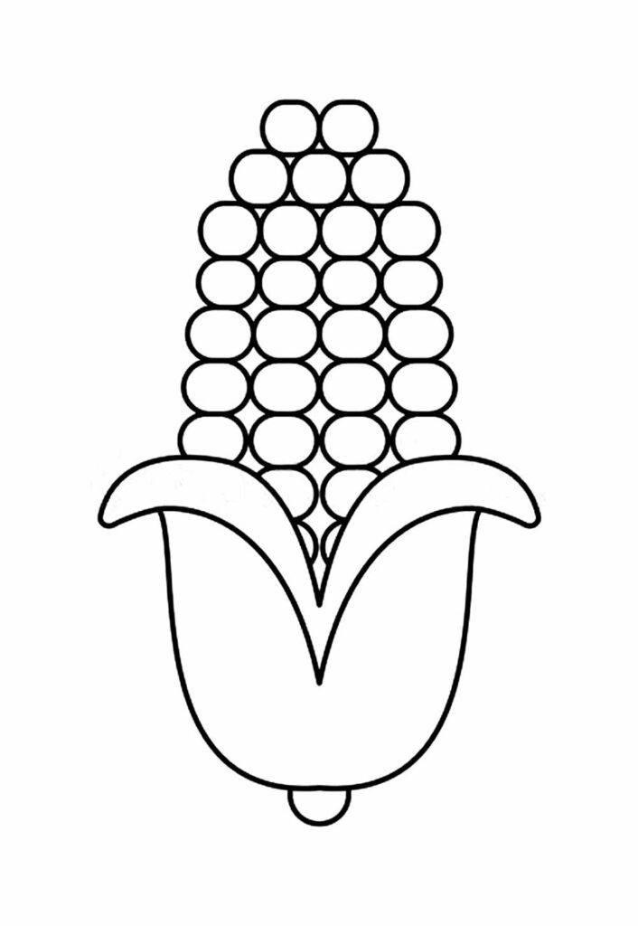 Molde de MIlho para Festa Junina
