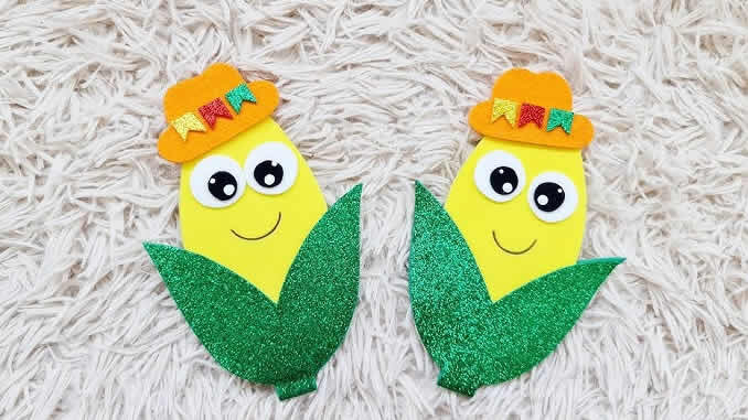 Milhos Decorativos para Festa Junina