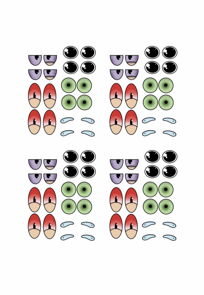 Moldes de Olhinhos