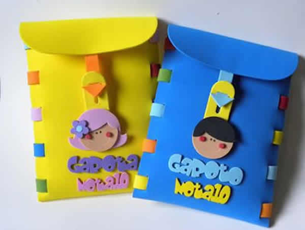 Moldes de Carteira para em EVA