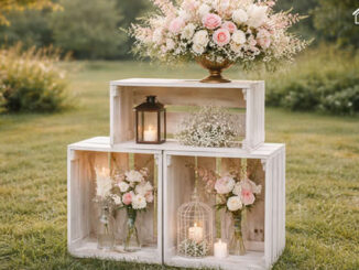 Decoração com Caixotes