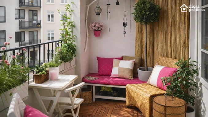 Decoração para Varanda de Apartamento Pequena