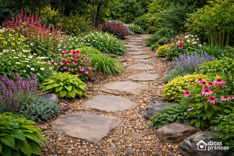 Decoração com Pedras para Jardim