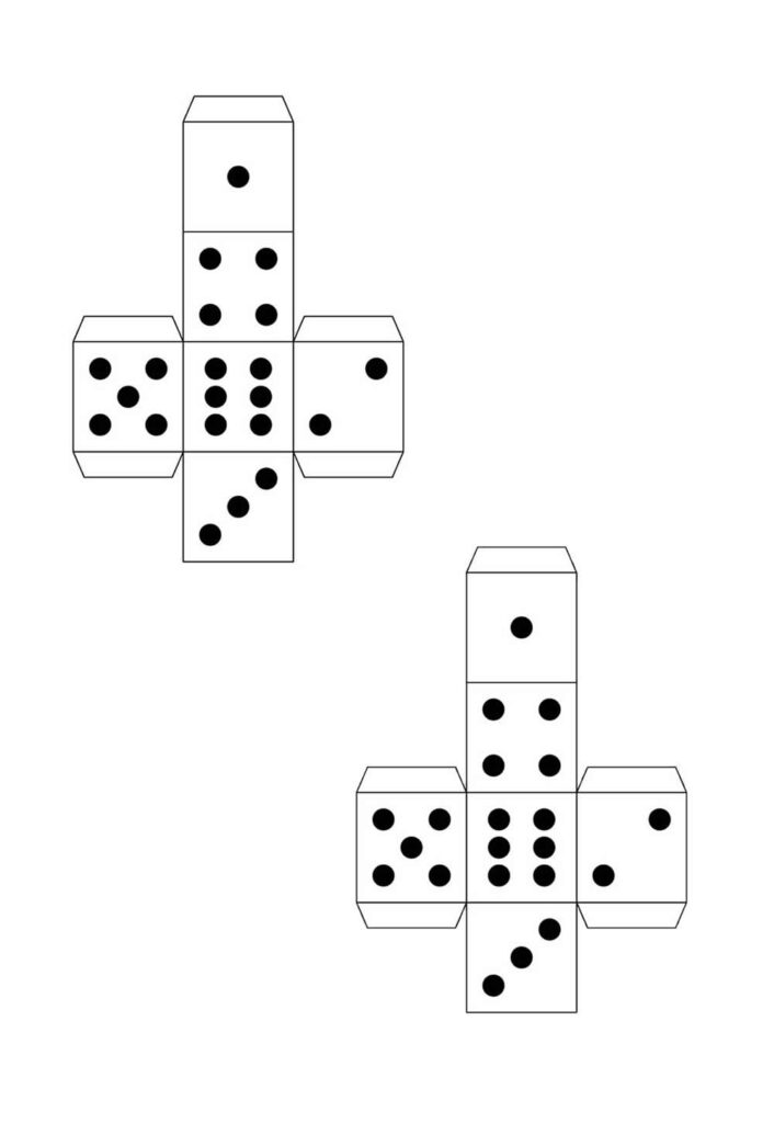 Moldes de Dadinhos