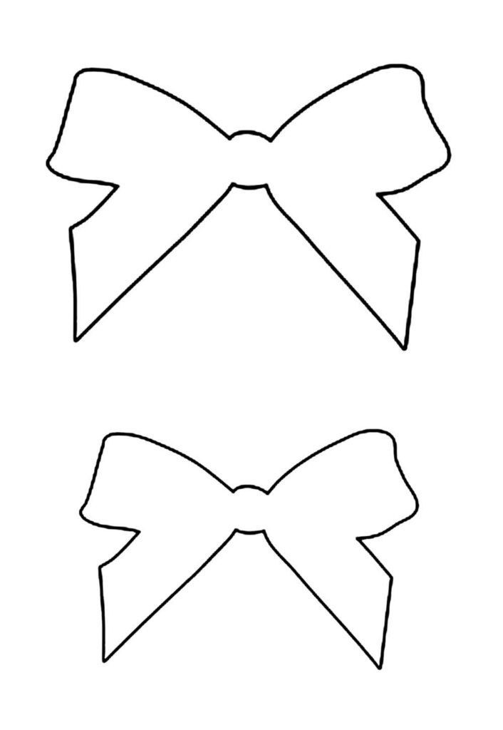 Moldes de Gravatas Borboletas