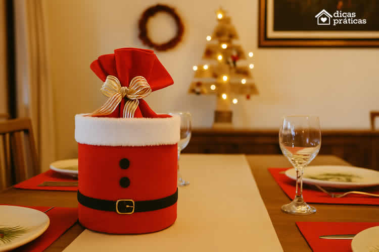 Decoração com Latas para Natal