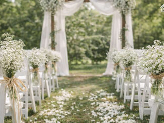 Decoração para Casamento com Flores Mosquitinho
