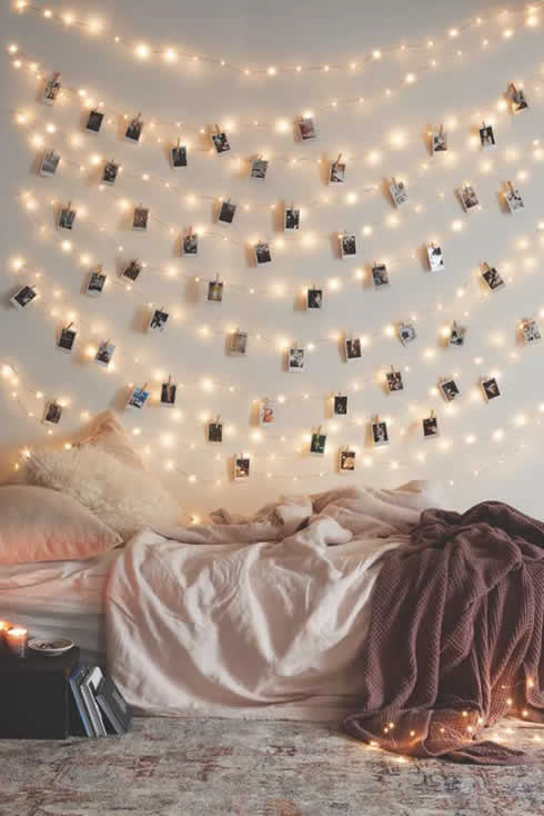 Decoração com Pisca-Pisca