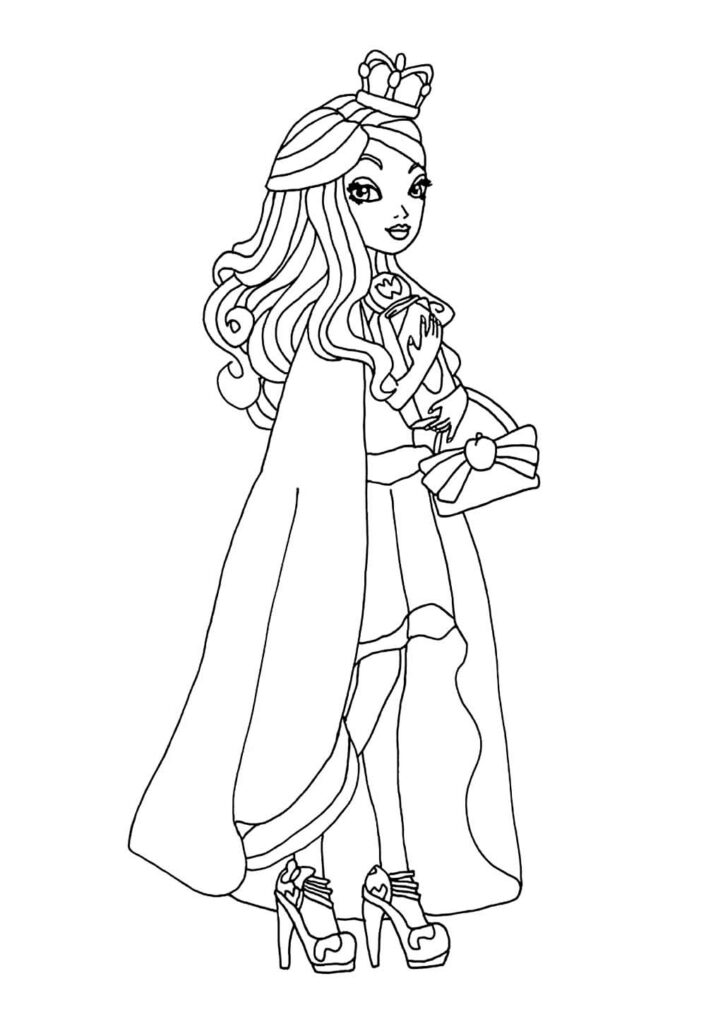 Desenho de Even After High para colorir