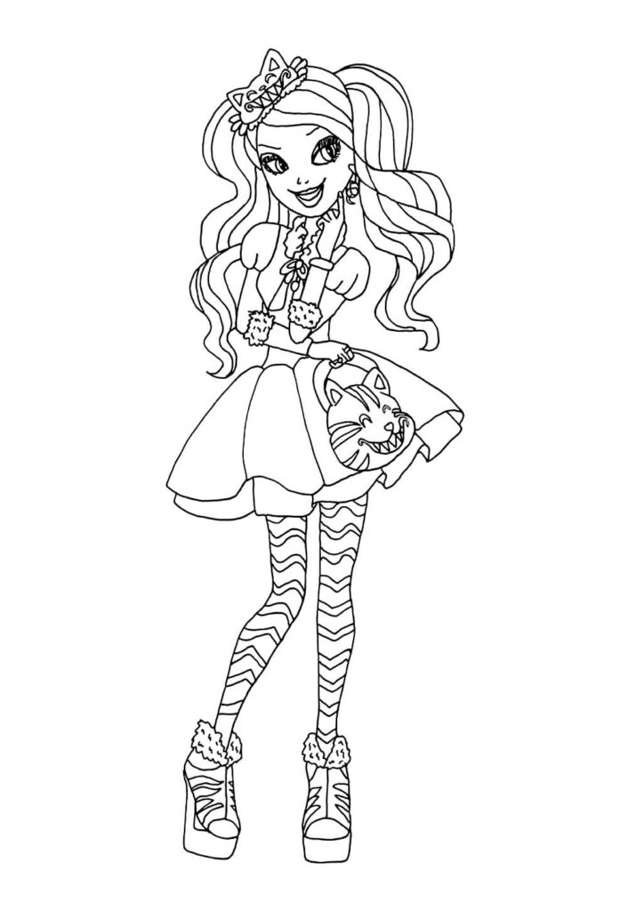 Even After High para colorir