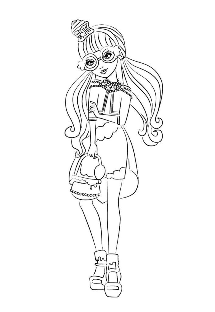 Desenho de Even After High para imprimir