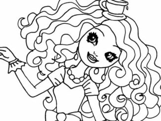 Desenhos de Even After High para colorir