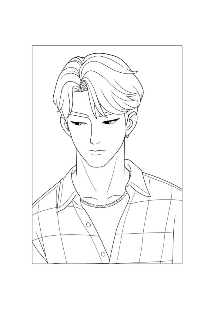 Desenho Guerreiras do K-Pop - Jinu