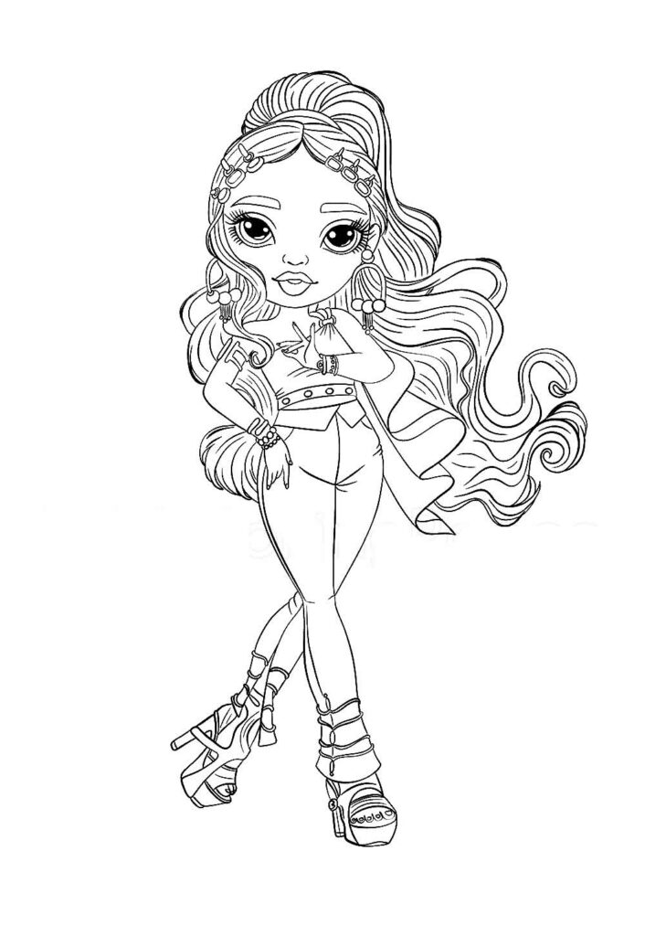 Boneca de Rainbow High