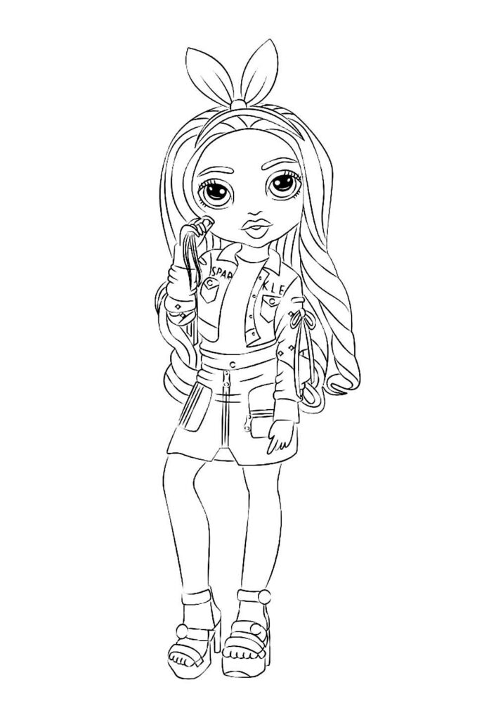 Boneca de Rainbow High