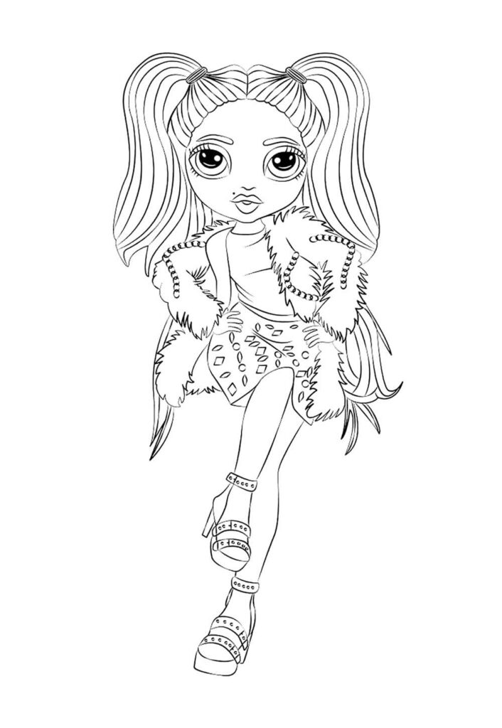 Desenhos de Rainbow High