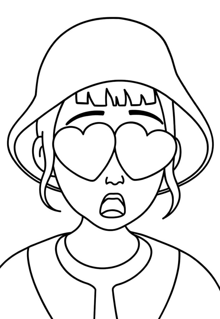 Desenhos Zoey Colorir