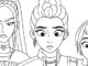 Desenhos Guerreiras do K-Pop para imprimir