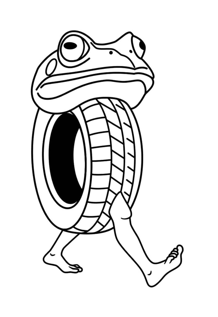 Tralalero Tralala para colorir