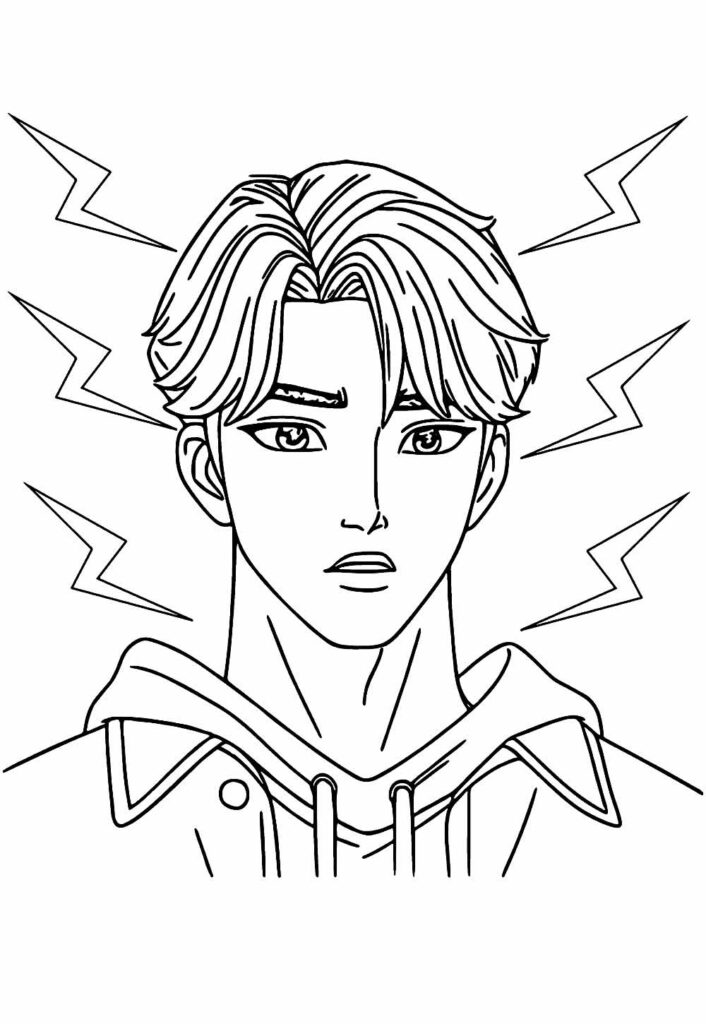 Desenho Guerreiras do KPop