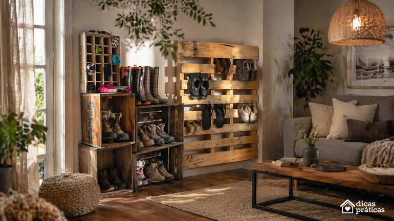 Decoração com Pallets