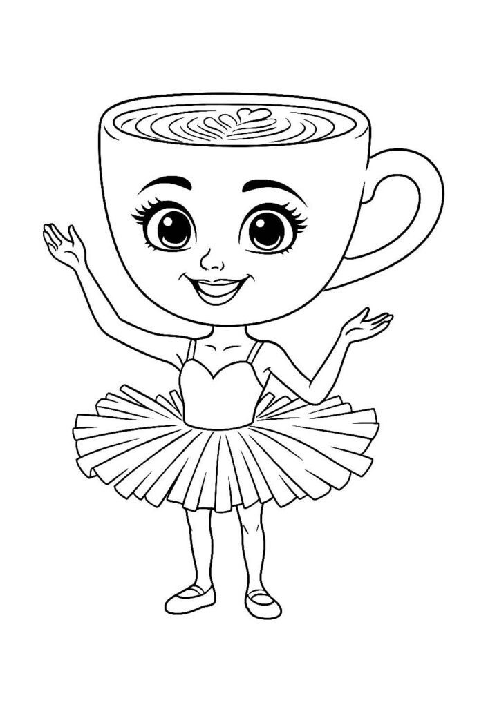Desenho de Italian Brainrot para colorir
