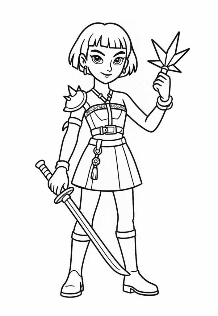 Desenho da Zoey