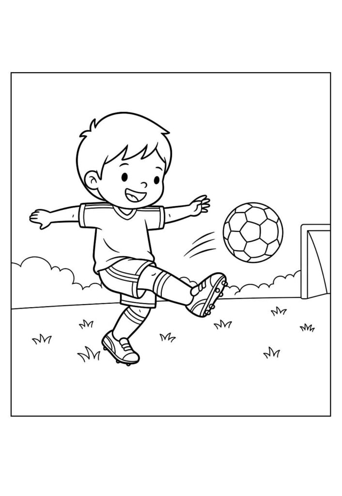 Desenho de Futebol