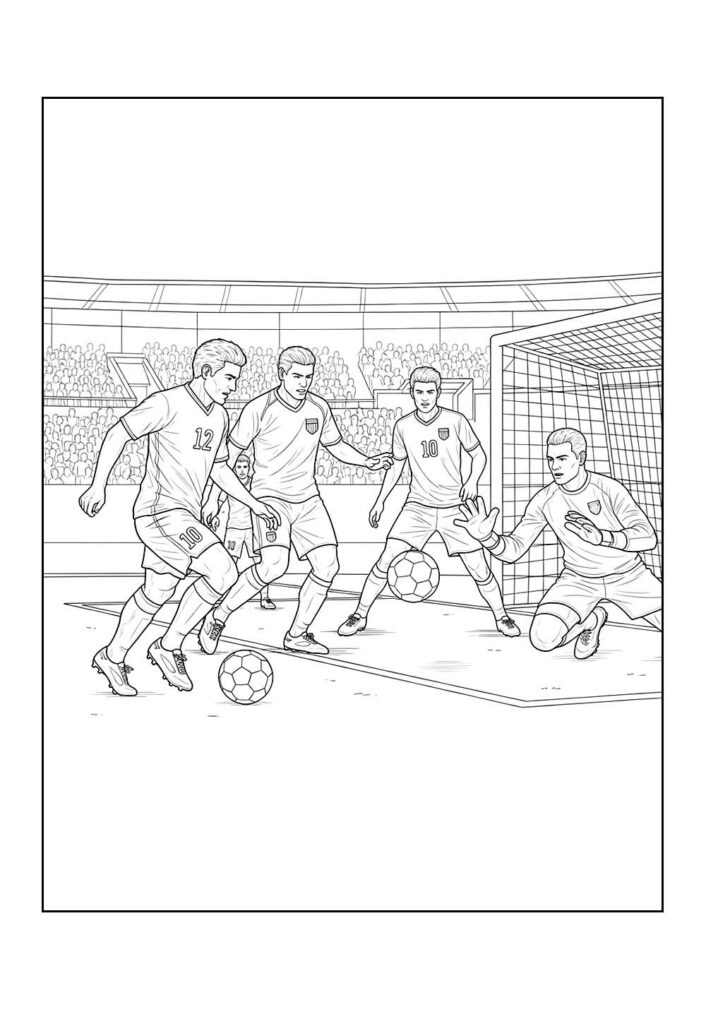 Desenho de Futebol