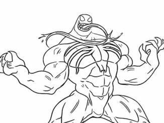 Desenhos de Venom para colorir