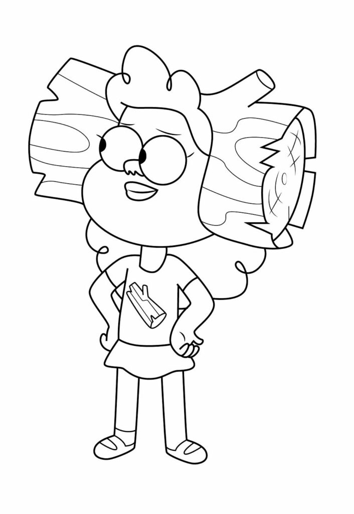 Desenho de Gravity Falls